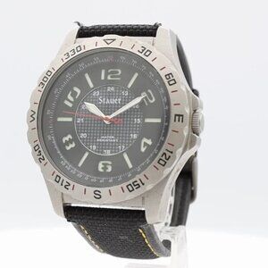 Vintage Stauer 24569 Tac-7 Men's Quartz Wristwatch Japan Stainless Steel